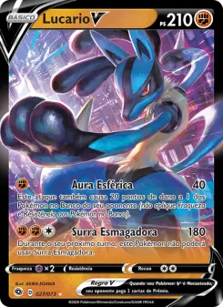 Carta Lucario V
