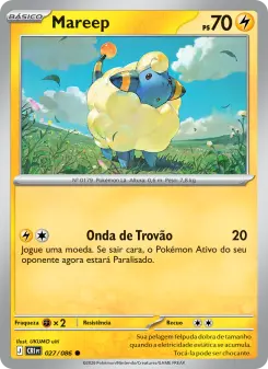 Carta Mareep da coleção Chaos Rising
