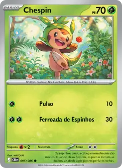 Carta Chespin da coleção Chaos Rising