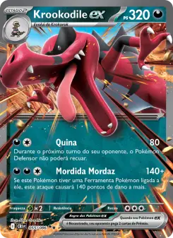 Carta Krookodile ex