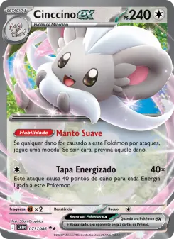 Carta Cinccino ex da coleção Chaos Rising