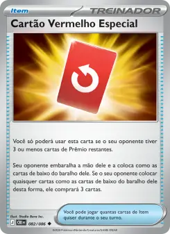 Carta Special Red Card