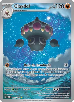 Carta Claydol da coleção Chaos Rising