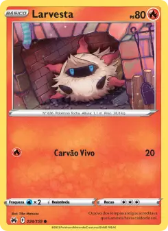 Carta Larvesta da coleção Crown Zenith