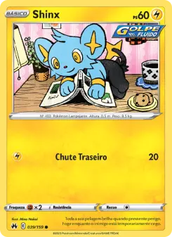 Carta Shinx da coleção Crown Zenith