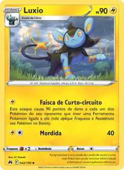 Carta Luxio da coleção Crown Zenith