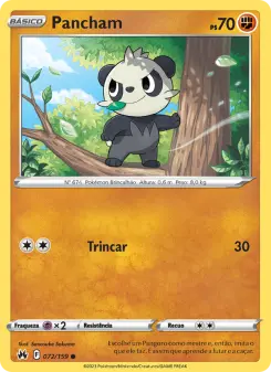 Carta Pancham da coleção Crown Zenith