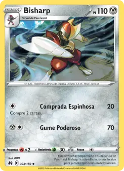 Carta Bisharp da coleção Crown Zenith