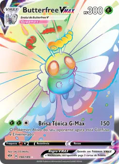 Carta Butterfree VMAX