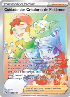 Carta Pokémon Breeder's Nurturing