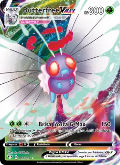 Carta Butterfree VMAX