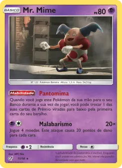 Carta Mr. Mime