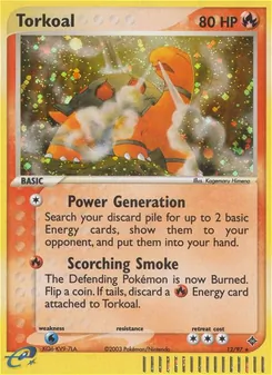 Cartas de Torkoal