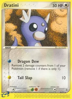 Carta Dratini da coleção Dragon