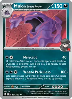 Carta Team Rocket's Muk