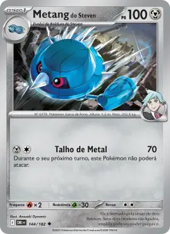 Carta Steven's Metang da coleção Destined Rivals