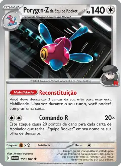 Carta Team Rocket's Porygon-Z
