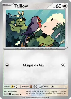 Carta Taillow da coleção Destined Rivals