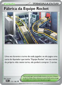 Carta Team Rocket's Factory