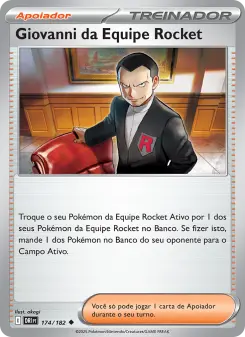 Carta Team Rocket's Giovanni