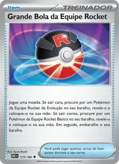 Carta Team Rocket's Great Ball