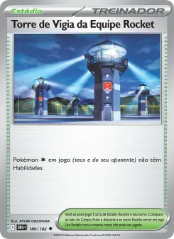Carta Team Rocket's Watchtower