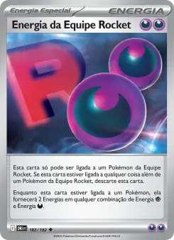 Carta Team Rocket's Energy