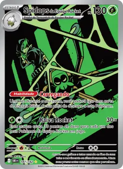 Carta Team Rocket's Spidops