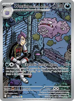 Carta Team Rocket's Weezing