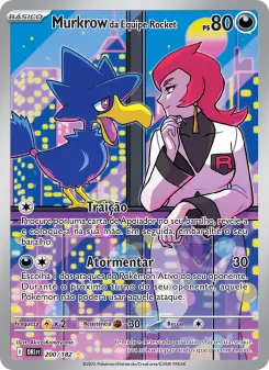 Carta Team Rocket's Murkrow