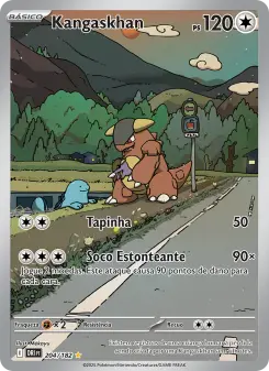 Carta Kangaskhan da coleção Destined Rivals