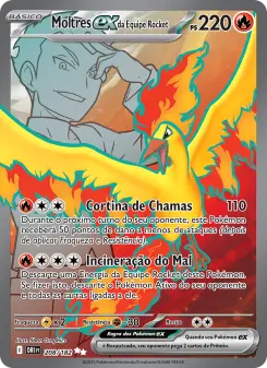 Carta Team Rocket's Moltres ex