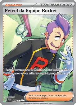 Carta Team Rocket's Petrel