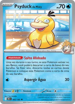 Carta Misty's Psyduck