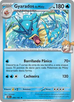 Carta Misty's Gyarados