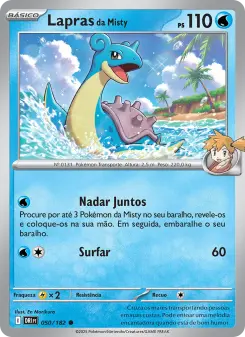 Carta Misty's Lapras