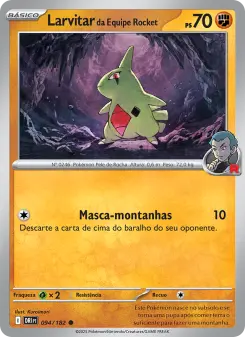 Carta Team Rocket's Larvitar