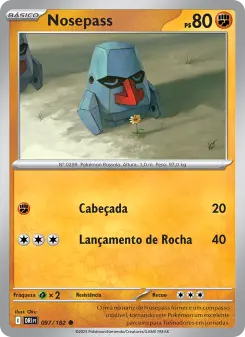 Carta Nosepass da coleção Destined Rivals