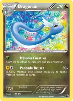 Carta Dragonair da coleção Dragon Vault