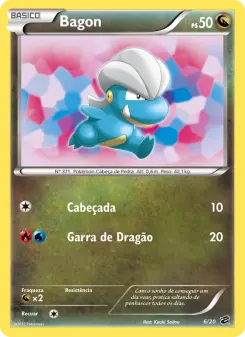 Carta Bagon da coleção Dragon Vault