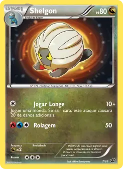 Carta Shelgon da coleção Dragon Vault
