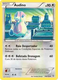 Carta Audino da coleção Dragons Exalted