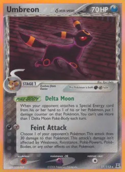 Carta Umbreon δ