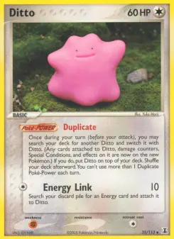 Carta Ditto da coleção Delta Species