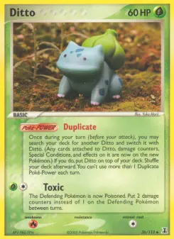 Carta Ditto da coleção Delta Species