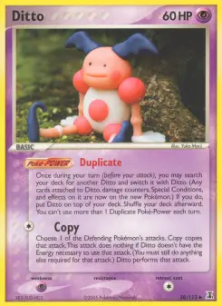 Carta Ditto da coleção Delta Species