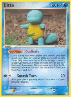 Carta Ditto da coleção Delta Species
