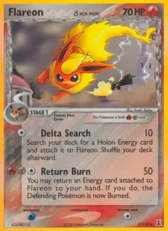 Carta Flareon δ