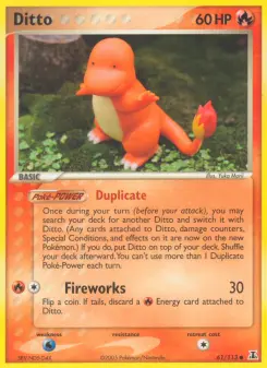 Carta Ditto da coleção Delta Species