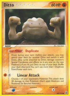 Carta Ditto da coleção Delta Species